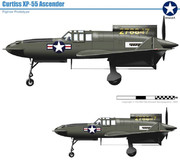 カーチス　XP-55　アセンダー