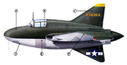 ノースロップ　XP-56　ブラックブレット