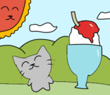 【オリキャラ】大きなかき氷【ピラフドリア】