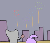 【オリキャラ】花火大会【ピラフドリア】