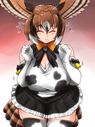 ゴシンギュウサマのプリプリモーションを適用されたウシミミズク