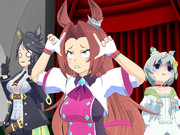 ウマ娘の調子をパドックで把握するのも、トレーナーの必須技能