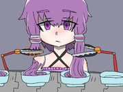 そうめん工場で働く結月ゆかりさん