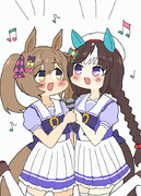 ファル子とホッコータルマエちゃん