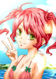 夏です。