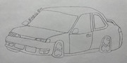 日産 シルビア (S14、後期型)