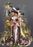緑のきのこ魔女　ウヅクラフト　MZ