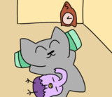 【オリキャラ】一緒にお昼寝【ピラフドリア】