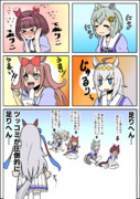 ラクガキウマ娘漫画