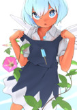 暑がるチルノちゃん
