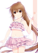 水着艦娘「文月(艦これ)」220813＜追記：220825＞