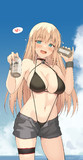 夏のビスマルク水着ラクガキ2022