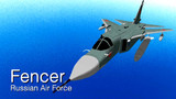 【MMDモデル配布】Su-24 Fencer(ランディングギア無し)