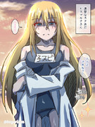 清楚なスク水だビスマルクさん