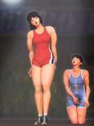 レスリング少女あゆみちゃん