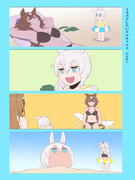 【ウマ娘漫画】イタズラがしたいタマ