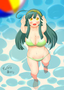 夏の海のずん子