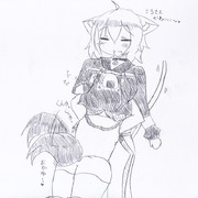 【ホロライブ】おかころらくがき絵56