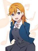 澁谷かのん描いてみた