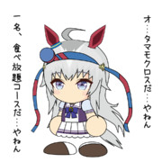 オ…タマモクロスだ…やねん