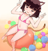 きりたんがボール遊びしてるだけ