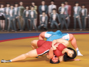 レスリング少女あゆみちゃん