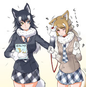 なでなでしてもらえたイタちゃん