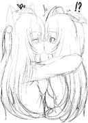 シアがミアにチュー♥