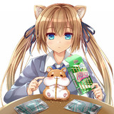 ハムスターにお菓子を取られないようにしましょう