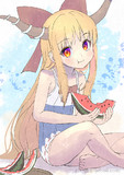 すいかたべるすいか