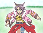 走るナリタタイシン(ウマ娘)