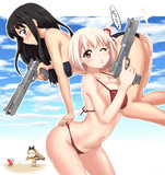 リコリコと銃と水着