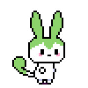 【GIF】うごくドットずんだもん２