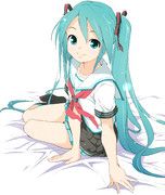 Lat式ミクを２D化してみた その103