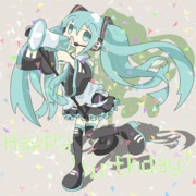 Happy Birthday, ミク!!