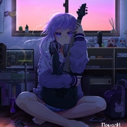 ヘッドホン ニコニコ静画 イラスト