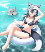 海タイリクオオカミさん