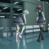 ソックスを直してる小春六花