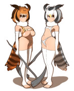 水着博士と助手