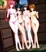 【今日のミクお姉さん】今日は クロスふとももさん…♡