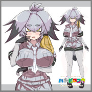 ルーレットお絵かき三人目【ハシビロコウ（けものフレンズ）】