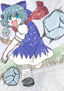 ⑨の雪合戦