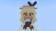 マインクラフトで作った綿月豊姫