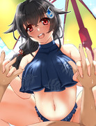 迅鯨ちゃんとも海