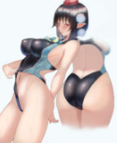 水着でおさそい文ちゃん