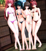 【今日のミクお姉さん】クロスふとももさんで 揃え合う…♡