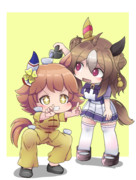 マチカネフクキタルと先生