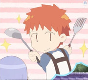 衛宮士郎（衛宮ごはんキャスター秋の味覚修行編スクショ）2022.2.12投稿