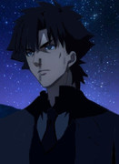 切嗣（アニメ24話「最後の令呪」7分29秒スクショ）2022.4.3投稿