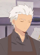 アーチャー（衛宮ごはんふわとろオムライス調理中2022.4.6）